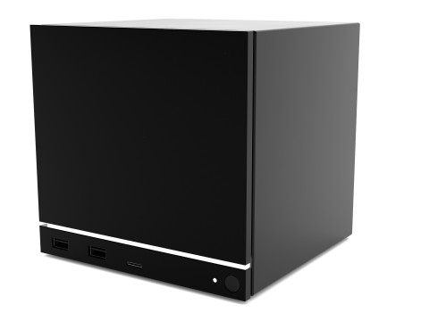 PC compacta de la máquina de vapor de la válvula Modelo 3D