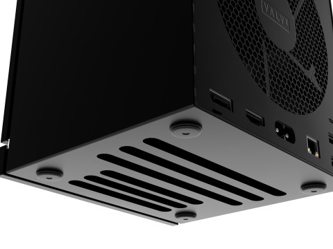 Macchina a vapore a valvole PC compatto Modello 3D