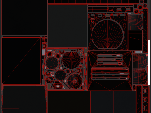 Macchina a vapore a valvole PC compatto Modello 3D