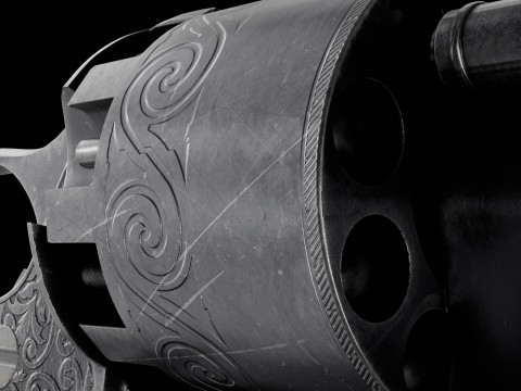 ルマット・リボルバー 3Dモデル