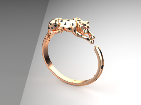 Panther bracelet Modelo de Impressão 3D