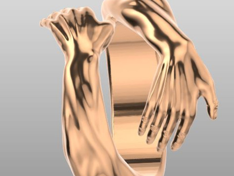 Hand ring model 3D Принт Модель