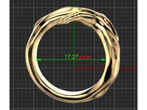 Hand ring model 3D Принт Модель
