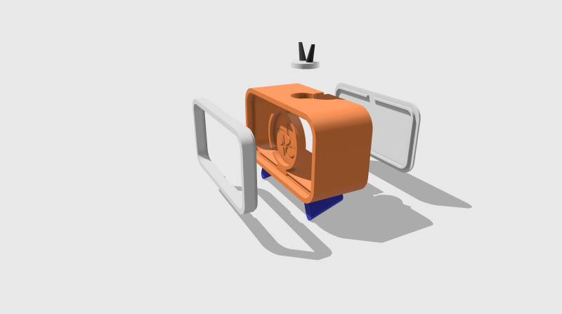 IPhone 13mini Stand 3Dプリントモデル .c4d .max .obj .3ds .fbx .stl .blend