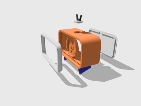 Supporto per iPhone 13mini Modello di stampa 3D