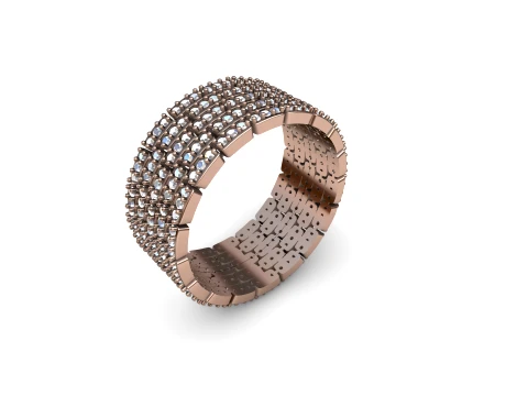 Designer Chain ring 3D Print Model