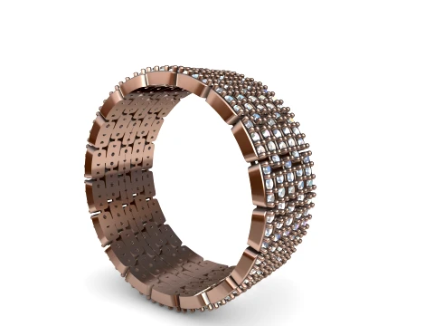 Designer Chain ring 3D Print Model