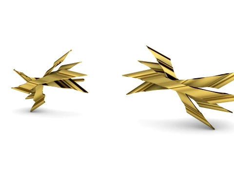 Stellaforge Earrings 3D Print Model