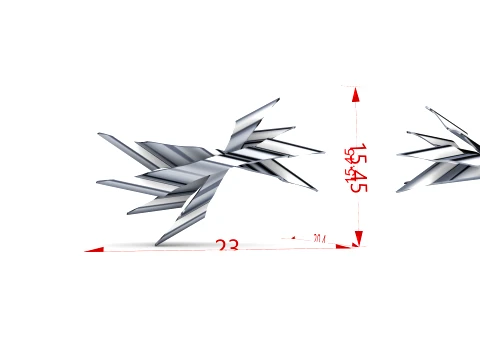 Stellaforge Earrings 3D Print Model