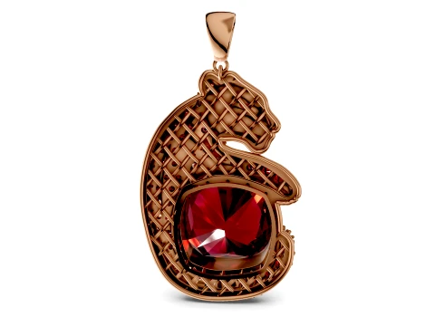 Pantheon pendant 3D Model