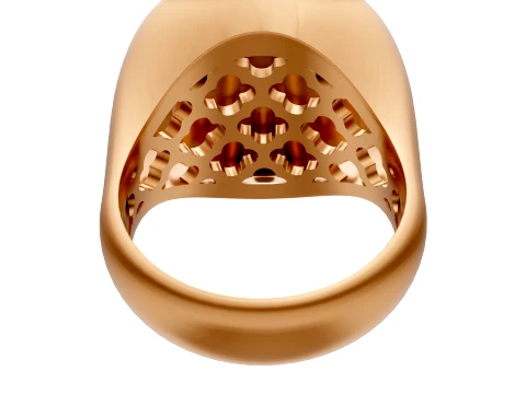 Pave Luxe Ring 3D Model