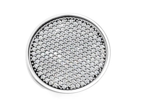 Pave Luxe Ring 3D Model