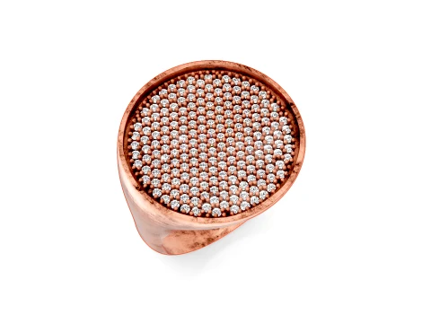 Pave Luxe Ring 3D Model