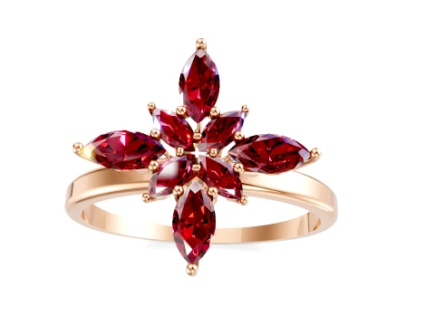 Flos Petala Ring 3D Модель
