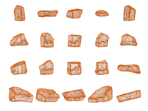 Magic Stones 100 Pack Vol 1 Modelo 3D
