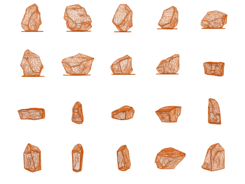 Magic Stones 100 Pack Vol 1 Modelo 3D