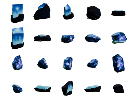 Magic Stones 500 Pack Vol 1 Modelo 3D