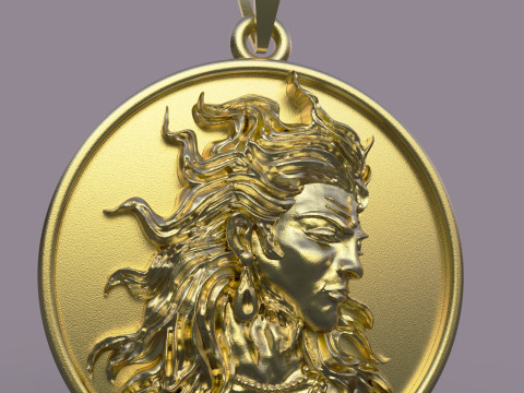 Shiv Pendent Modelo de impresión 3D