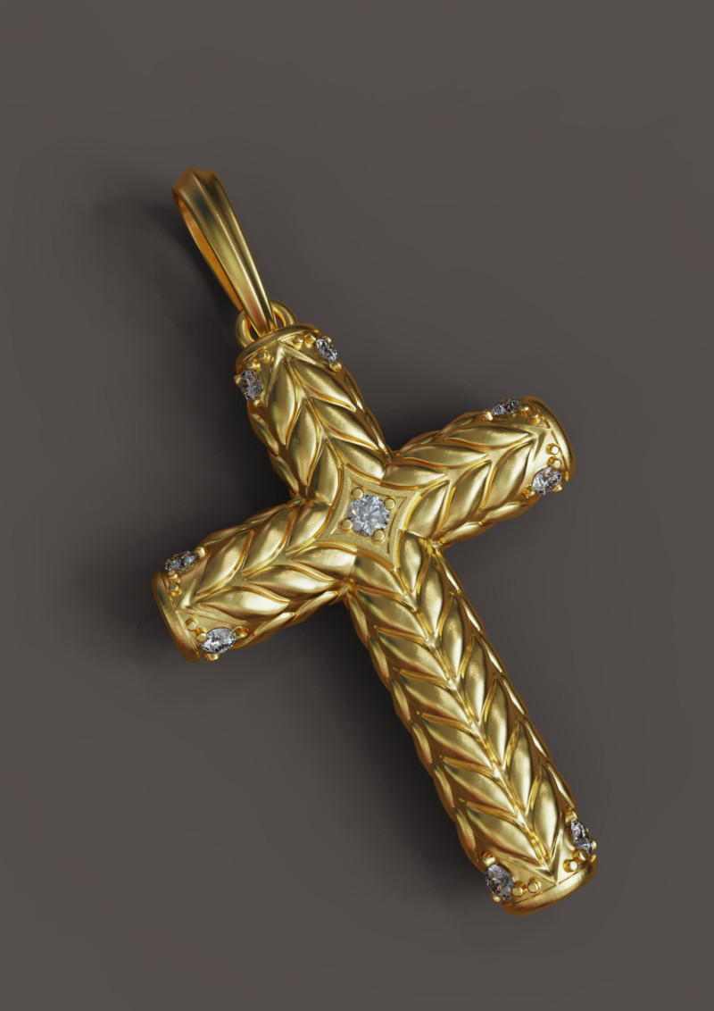 Cross pendants Modelo de impresión 3D .c4d .max .obj .3ds .fbx .stl .blend