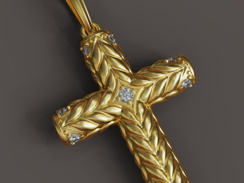 Cross pendants 3D प्रिंट मॉडल