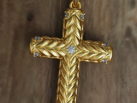 Cross pendants Modelo de impresión 3D