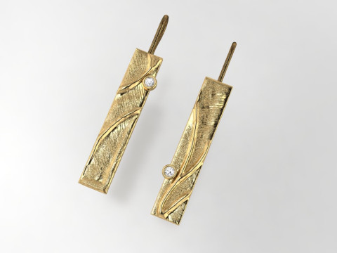 Earring Modelo de impresión 3D