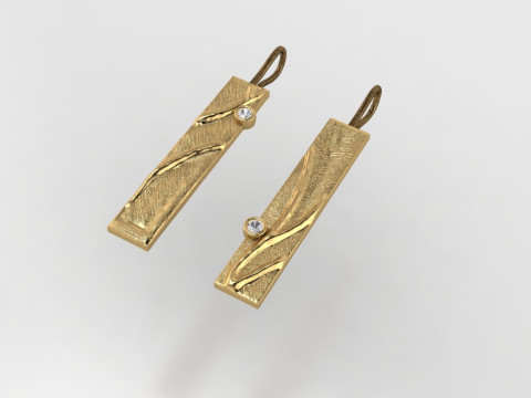 Earring Modello di stampa 3D