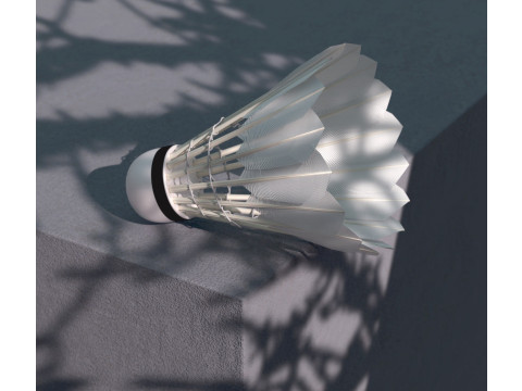 Badminton Shuttle 3D 模型