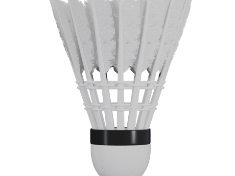 Badminton Shuttle 3D 模型