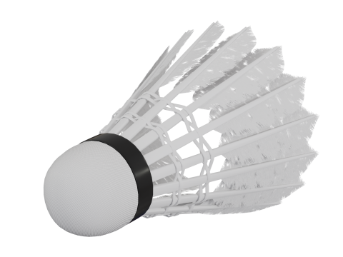 Badminton Shuttle 3D 模型