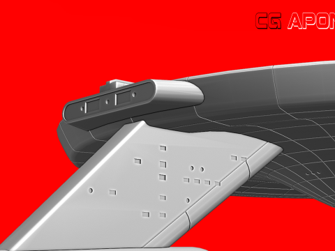 USS Enterprise NCC-1701 3Dプリントモデル