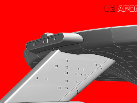 USS Enterprise NCC-1701 3D Print Model