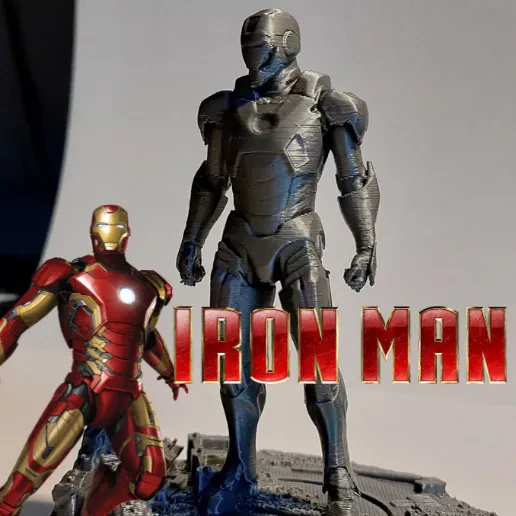 Iron-Man sculpture 3D 3D Print Model .c4d .max .obj .3ds .fbx .stl .blend