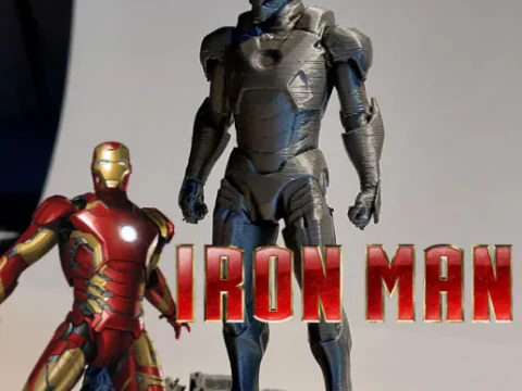 Iron-Man sculpture 3D 3D Print Model