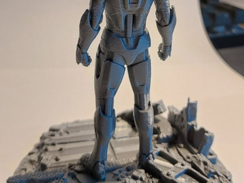 Iron-Man sculpture 3D 3D Принт Модель