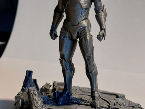 Iron-Man sculpture 3D 3D Принт Модель