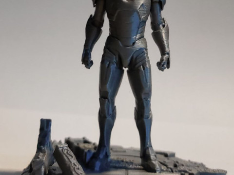 Iron-Man sculpture 3D 3D Принт Модель