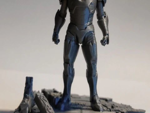 Iron-Man sculpture 3D 3D Print Model