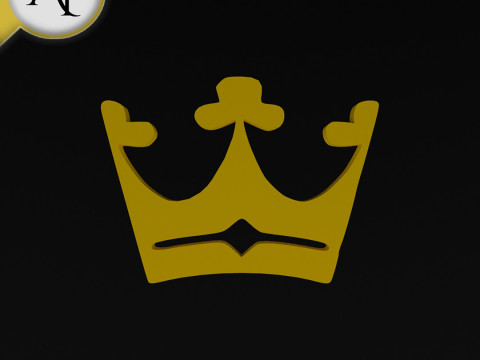 Crown - 2D Art 3D मॉडल