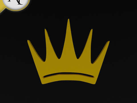 Crown - 2D Art 3D मॉडल