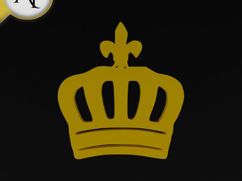 Crown - 2D Art 3D मॉडल