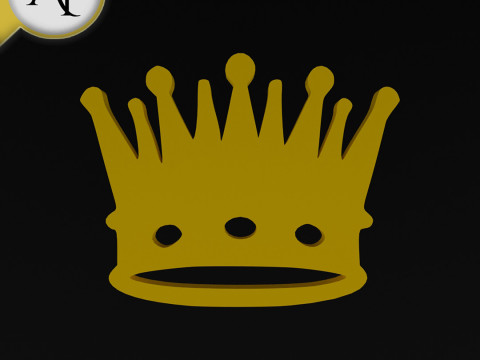 Crown - 2D Art 3D मॉडल