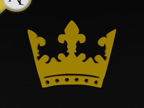 Crown - 2D Art 3D मॉडल