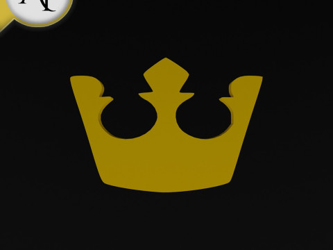 Crown - 2D Art 3D मॉडल