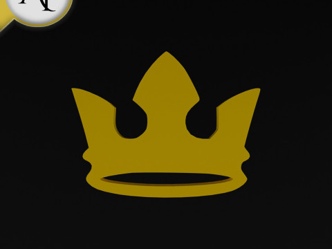 Crown - 2D Art 3D मॉडल