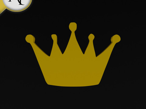 Crown - 2D Art 3D मॉडल
