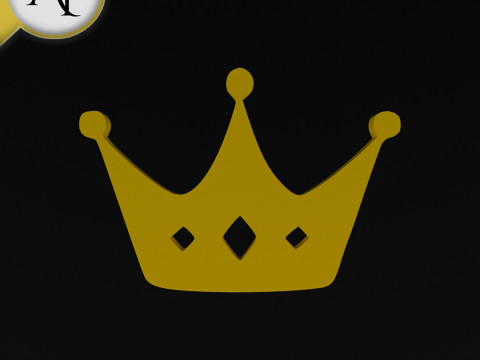 Crown - 2D Art 3D मॉडल