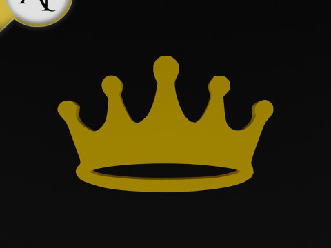 Crown - 2D Art 3D मॉडल