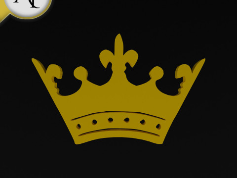 Crown - 2D Art 3D मॉडल