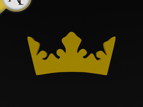 Crown - 2D Art 3D मॉडल